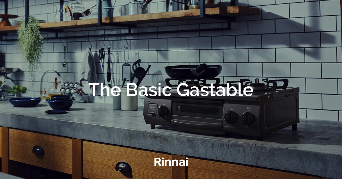 The Basic Gastable | ザ ベーシック ガステーブルコンロ リンナイ公式通販
