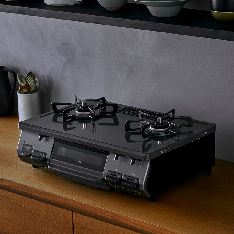 ザ ベーシック ガステーブルコンロ　スタンダードタイプ コンセプトイメージ