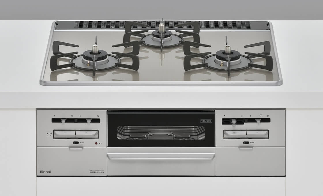 Rinnai The Basic Built-in | ザ ベーシック ビルトインガスコンロ 